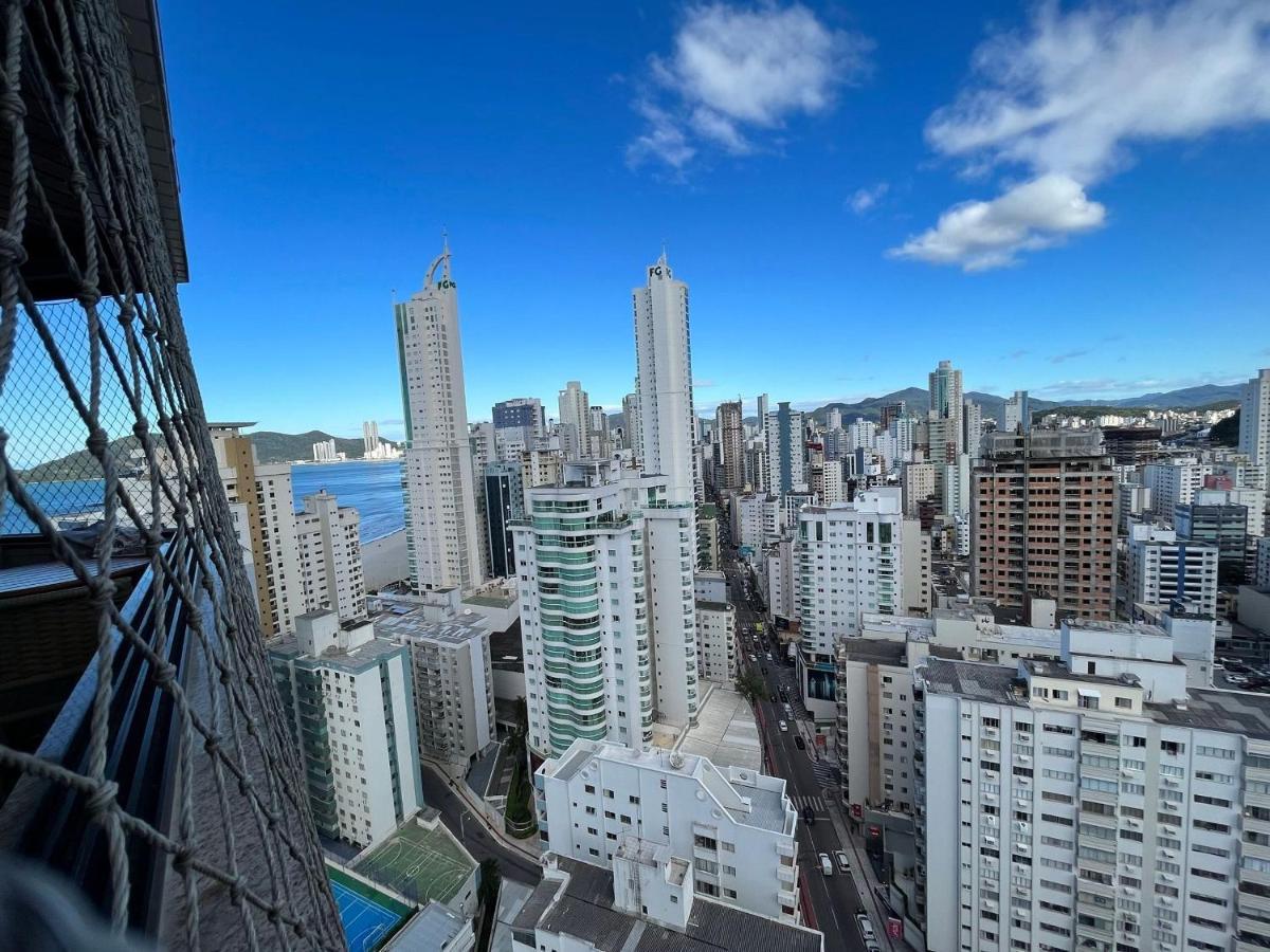 Ct01- Vista Mar| Telas Protecao| Churrasq, Garagem Balneário Camboriú Eksteriør bilde