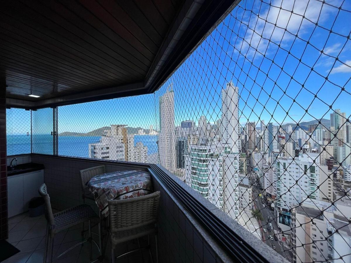 Ct01- Vista Mar| Telas Protecao| Churrasq, Garagem Balneário Camboriú Eksteriør bilde