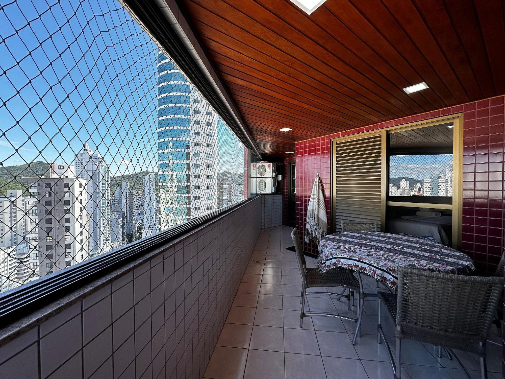 Ct01- Vista Mar| Telas Protecao| Churrasq, Garagem Balneário Camboriú Eksteriør bilde